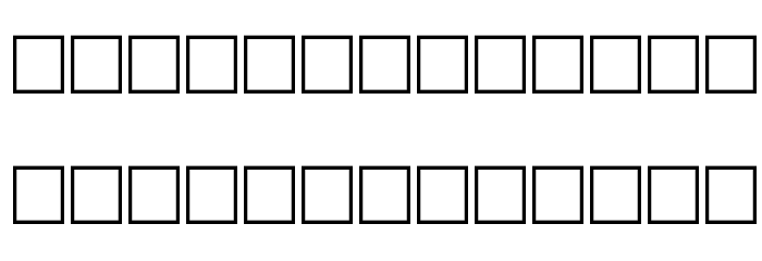 Barcoding Font LOWERCASE