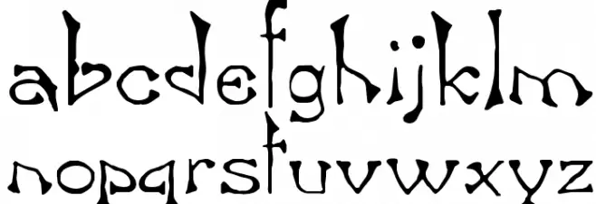 Bard Fonte MINÚSCULAS