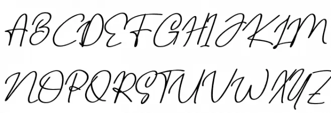 BardenBelley-Regular Schriftart Groß