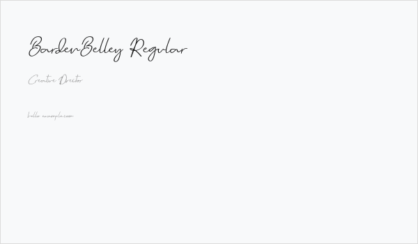 BardenBelley-Regular Business Card
