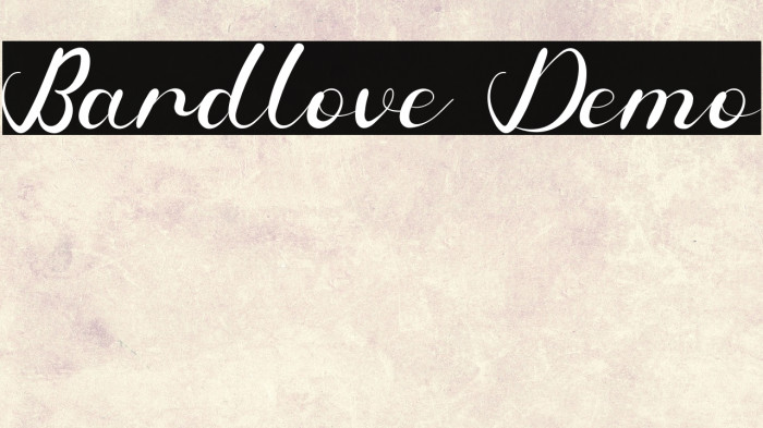 Bardlove Demo Example 2