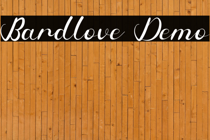 Bardlove Demo Example 3