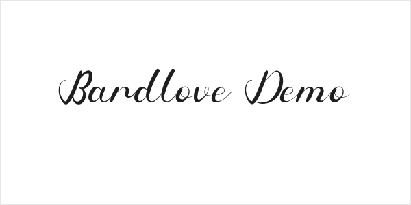 Bardlove Demo Logo