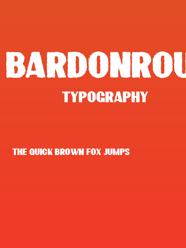 BardonRoughDemo-Rough Poster