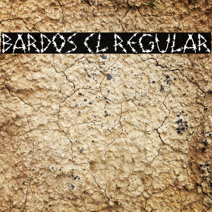 Bardos Cl Regular Font examples