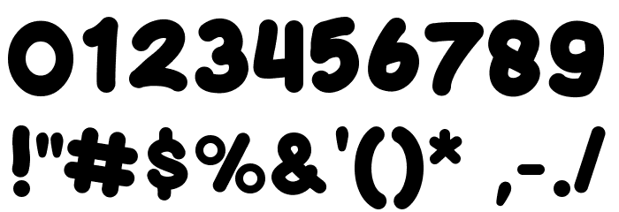 Bardy Font OTHER CHARS