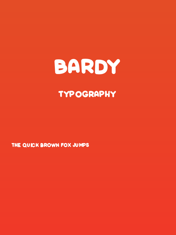 Bardy Poster