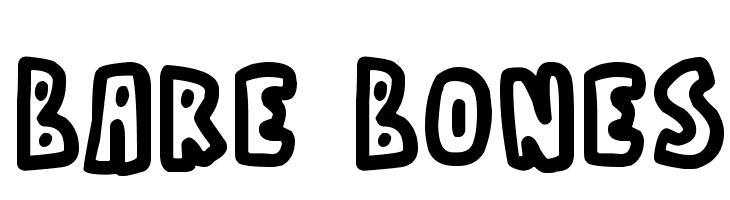 Bare Bones Fonte