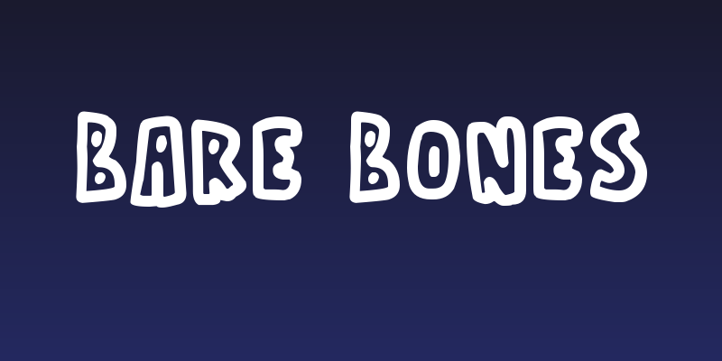 Bare Bones Social Header