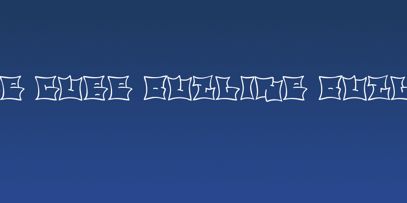 Bare Cube Outline Outline Social Header