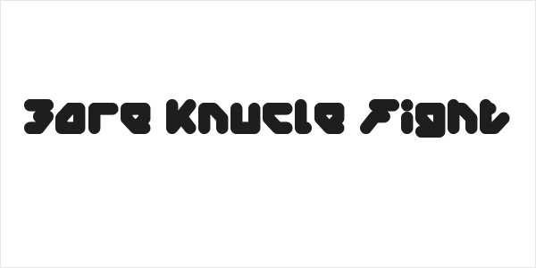 Bare Knucle Fight Logo