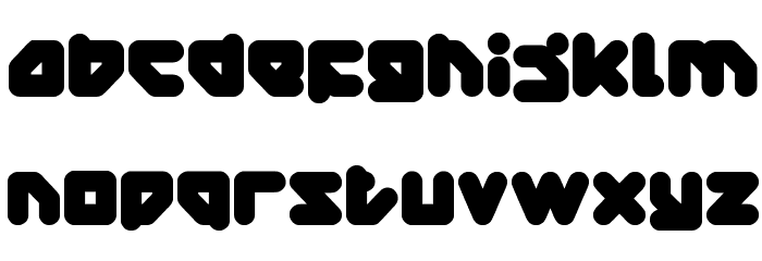 Bare Knucle Fight Font LOWERCASE