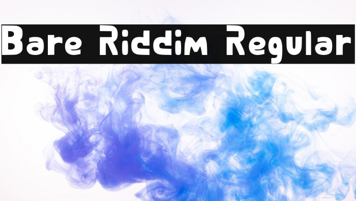Bare Riddim Regular Example 1