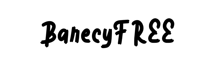 BarecyFREE  Frei Schriftart Herunterladen