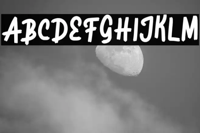 BarecyFREE Font examples