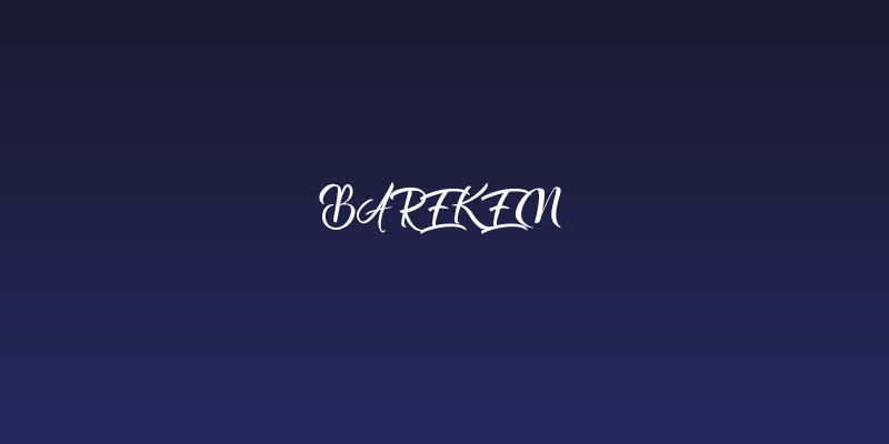 Bareken Social Header