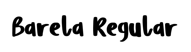 Barela Regular  Скачать бесплатные шрифты