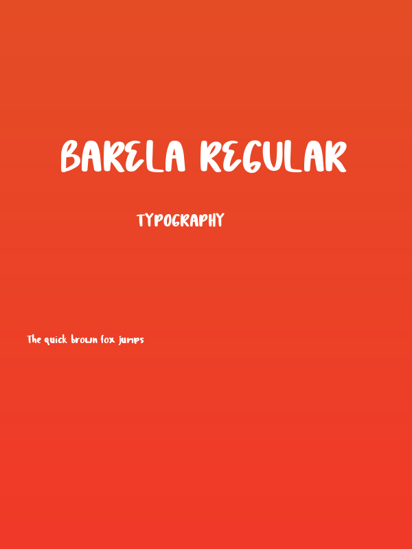 Barela Regular Poster