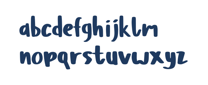 Barela Regular Lowercase