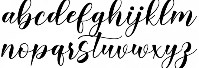 Barelyn Schriftart Kleinbuchstaben