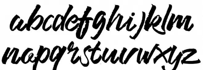 Barens Font LOWERCASE