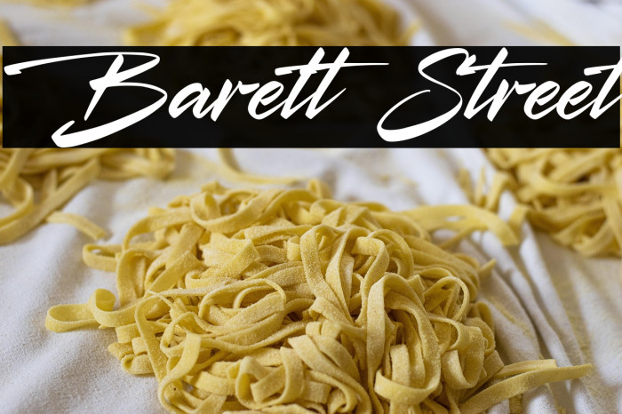 Barett Street Example 2