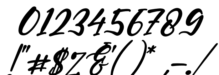 Barfield Lady Italic Font OTHER CHARS