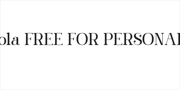 Barfiola FREE FOR PERSONAL USE Logo