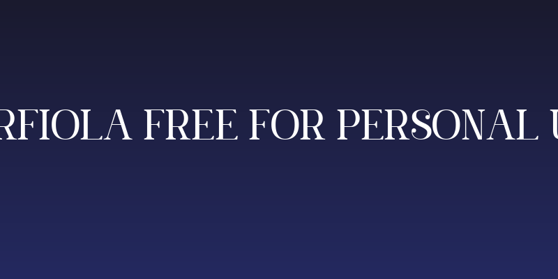 Barfiola FREE FOR PERSONAL USE Social Header