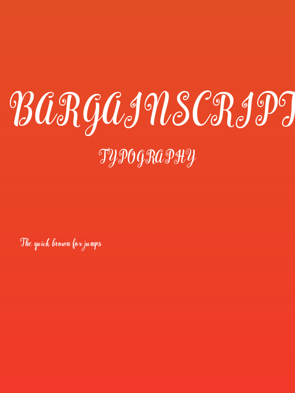 BargainScript Poster