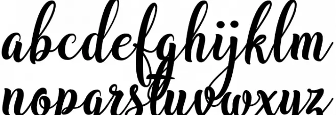 BargainScript Caratteri MINUSCOLO