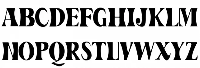 Barges (Demo) Schriftart Groß