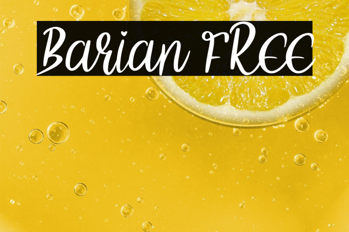 Barian FREE Example 3