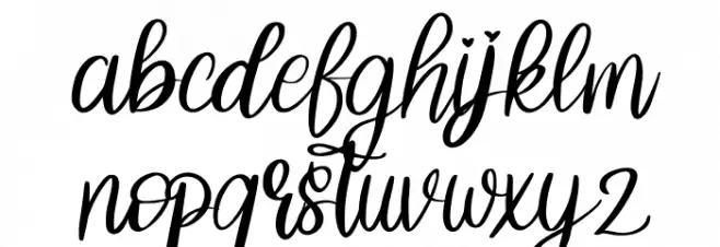 Barian FREE Font Litere mici