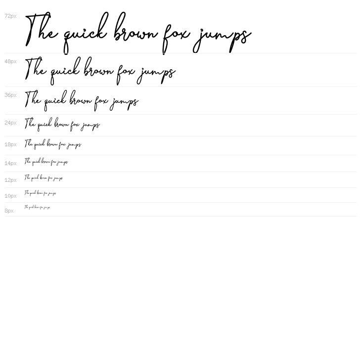 Barier Signature Personal Use Waterfall