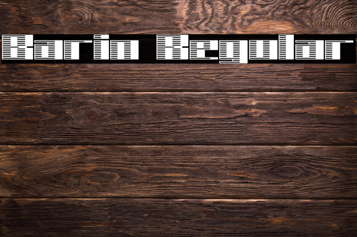 Barin Regular Example 2