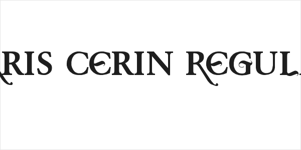 Baris Cerin Regular Logo