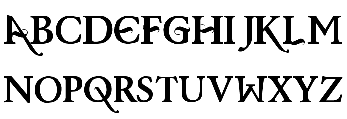 Baris Cerin Regular Font LOWERCASE