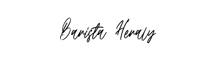 Barista Heraly  Frei Schriftart Herunterladen