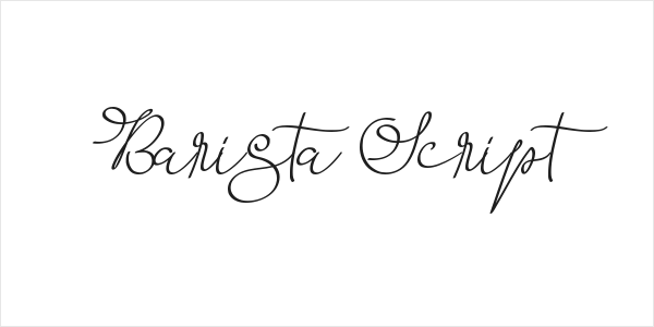Barista Script Logo