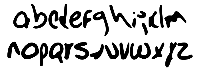 Barista_Grande Font LOWERCASE