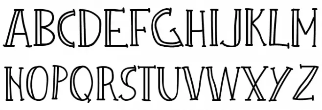 Barista Caratteri MINUSCOLO