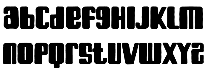 Bark For Life Font LOWERCASE