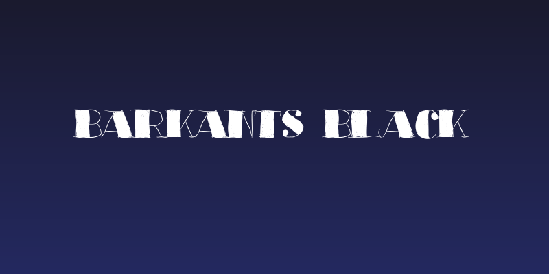 Barkants Black Social Header