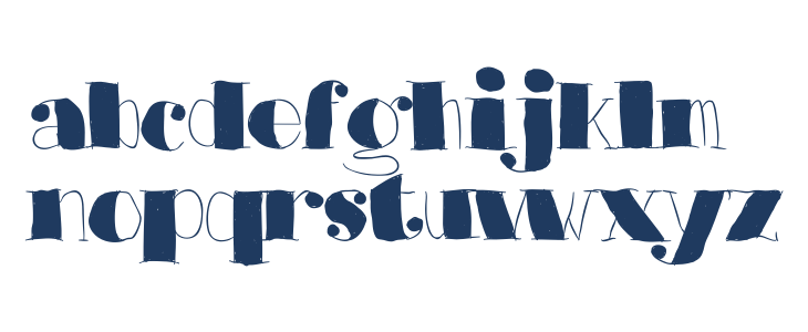 Barkants Black Lowercase