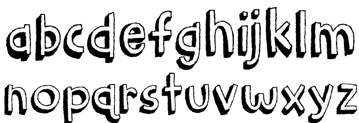 BarkingCatDEMO Font LOWERCASE