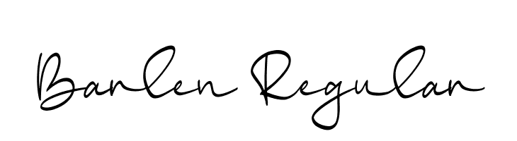 Barlen Regular  Frei Schriftart Herunterladen