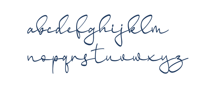 Barlen Regular Lowercase