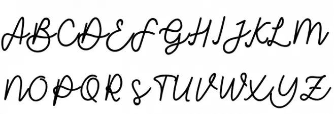 Barley Schriftart Groß