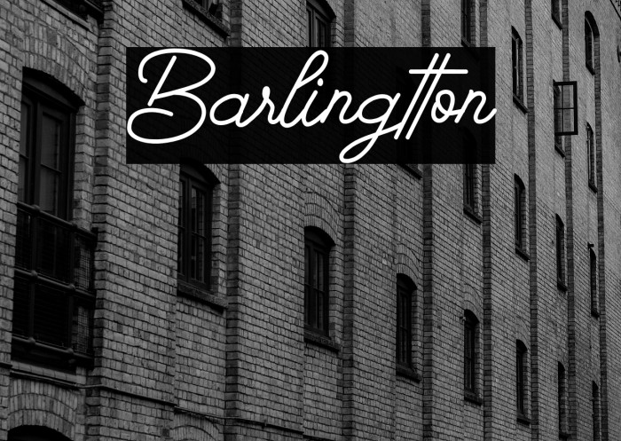 Barlingtton Example 3